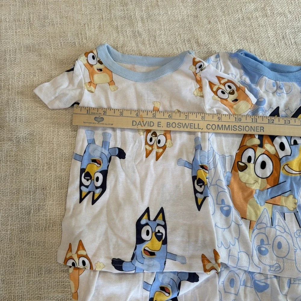 NWT Double Set Bluey Pajamas Size 18 Months